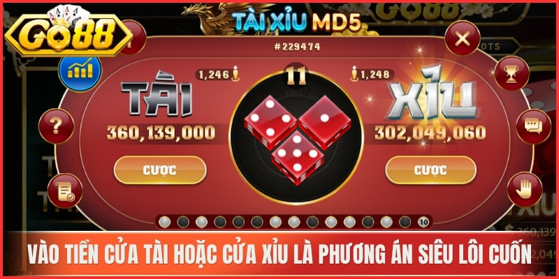 GO88 | TAI XIU GO88 | Cổng Game Tài Xỉu GO88 COM Mới Nhất 06/2026 13 Vào tiền Cửa Tài hoặc Cửa Xỉu là một phương án siêu lôi cuốn